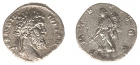 Didius Julianus (193) - AR Denarius (Rome, 2.62 g) - IMP CAES M DID IVLIAN AVG Laureate head right / PM TRP COS Fortuna standing front, head to left, ...