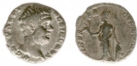 Clodius Albinus (193-197) - AR Denarius (Rome, under Septimius Severus AD 194-195, 2.99 g) - Bare head right / Minerva standing left, holding olive br...