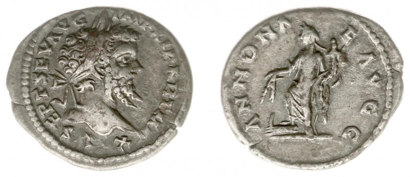 Septimius Severus (193-211) - AR Denarius (Rome AD 198, 2.98 g) - Laureate head ...