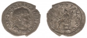 Balbinus (238) - AR Denarius (Rome, 3.01 g) - Laureate, draped and cuirassed bust of Balbinus to right / CONCORDIA AVGG Concordia seated left holding ...