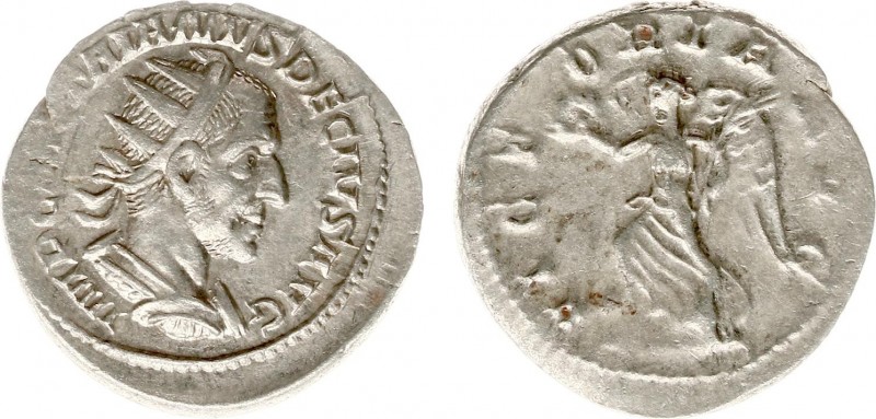 Traianus Decius (249-251) - AR Antoninianus (Rome AD 249-250, 4.04 g) - Radiate,...