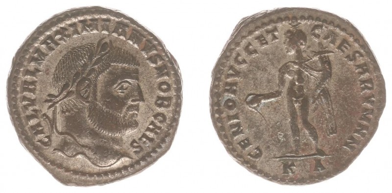 Galerius (305-311) - AE Follis (Cyzicus AD 295-297, 8,87 gram) - Laureate head r...