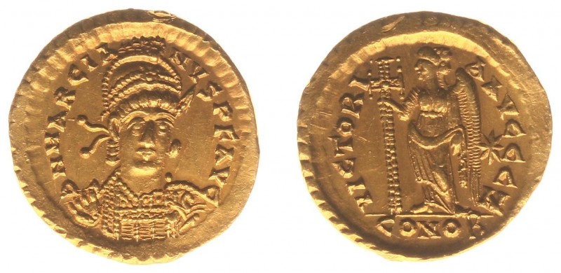 Marcianus (450-457) - AV Solidus (Constantinople, 4.50 g) - DN MARCIANVS PF AVG ...