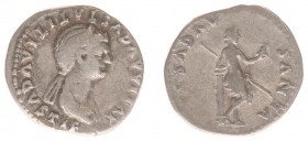 Julia Titi - AR Denarius (Rome, struck under Titus c. AD 80-81, 3.21 g) - IVLIA AVGVSTA TITI AVGVSTI F Diademed and draped bust right / VENVS AVGVST V...