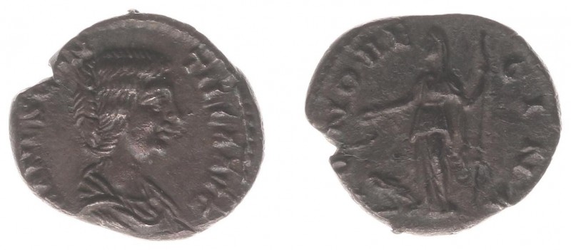 Manlia Scantilla (Wife of Didius Julianus) - AR Denarius (Rome AD 193, 2.97 g) -...