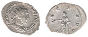 Aemilianus (253) - AR Antoninianus (Rome, 3.79 g) - IMP AEMILIANVS PIVS FEL AVG Radiate, draped and cuirassed bust right / PACI AVG Pax standing left,...