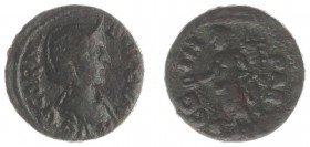 Cornelia Supera - Mysia / Parion - AE21 (AD July-September 253, struck under Aemilianus, 5.00 g) - G CORN SVPERA AVG Diademed and draped bust right / ...