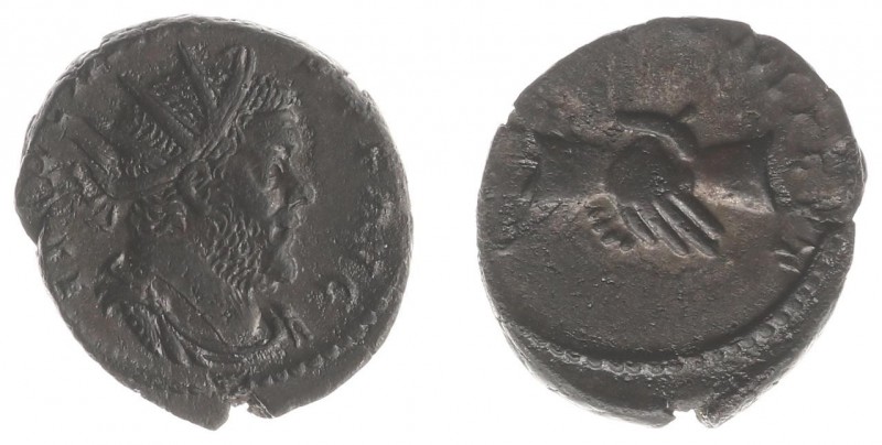 Marius (268) - Bi Antoninianus (Rome, 3.44 g) - Radiate, draped and cuirassed bu...