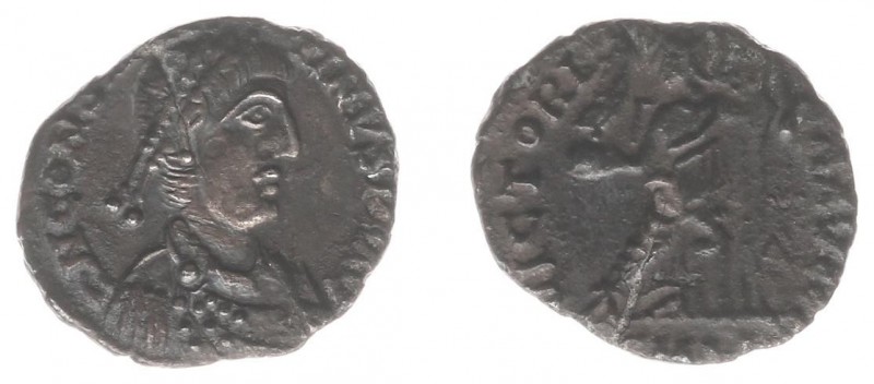 Constantinus III (407-411) - AR Siliqua (Lugdunum AD 408-411, 1.42 g) - DN CONST...