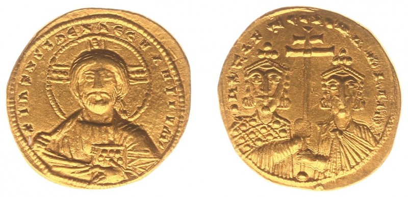 Constantine VII Porphyrogenitus (913-959) - With Romanus II - AV Solidus (Consta...