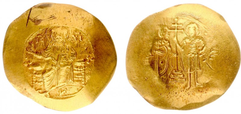 Johannes II Comnenus (1118-1143) - EL Aspron Trachy (Constantinople, 3.42 g) - C...