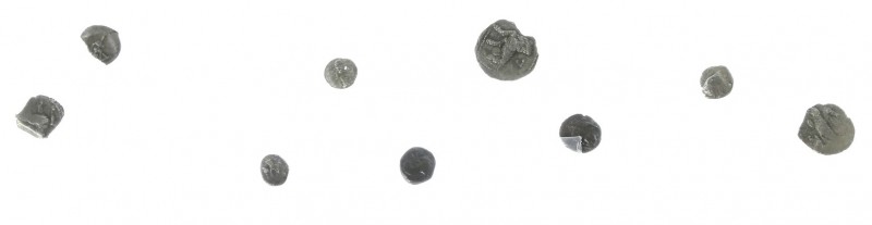 Greek / Hellenistic coinage - A small lot with 9 AR fractions of Cilicia and Asi...