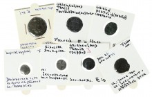 Greek / Hellenistic coinage - A lot with 7 ancient mainly Greek coins, mainly Thrace, including 2 silver pieces, several grades, most with description...