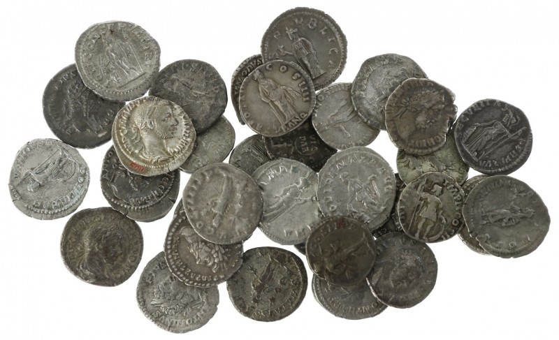 Roman coinage - A nice lot with Roman Denarii: Severus Alexander, Lucius Verus, ...