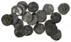 Roman coinage - A small collection of Roman Denarii: 2 x Diva Faustina, 2 x Julia Domna, 2 x Ant. Pius, lautilla, Augustus (CL CAESARES), Nerva etc. i...