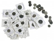 Roman coinage - A mixed lot with ancient mainly bronzes: appr. more than 30 Antoniniani (Postumus, Aurelianus, Diocletianus, Salonina, Saloninus, Gall...
