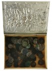 Roman coinage - A small lot with appr. 65 Roman Folles and Antoniniani, good for hours of study and determination, several grades and emperors
