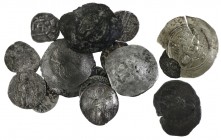 Miscellaneous - A small collection of mainly silver coins including some Byzantine pieces (trachy's and a few other denominations) - totally 17 pieces...
