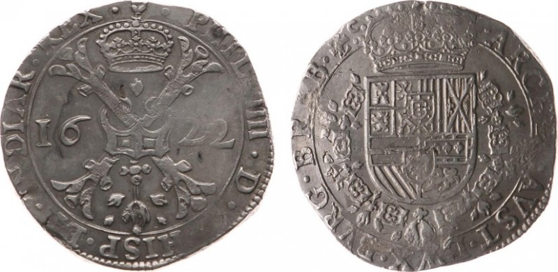 Hertogdom Brabant / Antwerpen - Philips IIII (1621-1665) - Patagon 1622 (vGH 329...