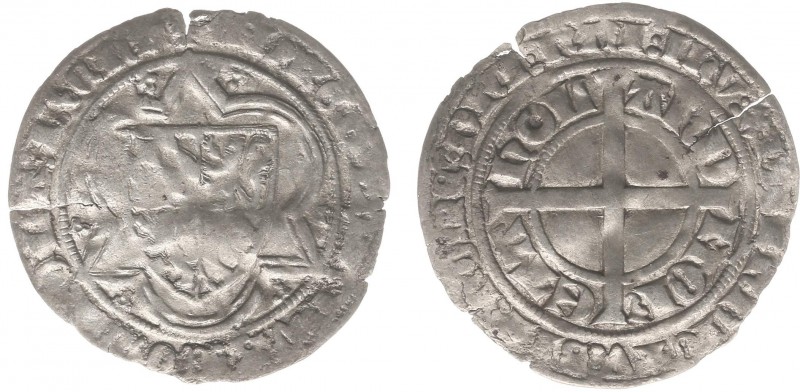 Holland Graafschap (1049-1581) - Willem V van Beieren (1350-1389) - Groot of Lab...