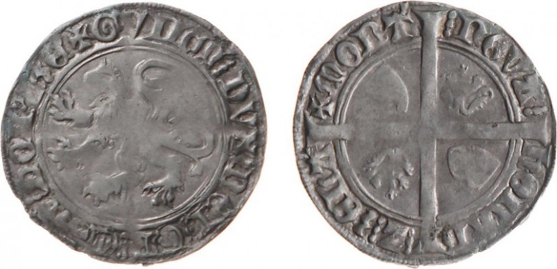 Holland Graafschap (1049-1581) - Willem VI van Beieren (1404-1417) - Leeuwengroo...