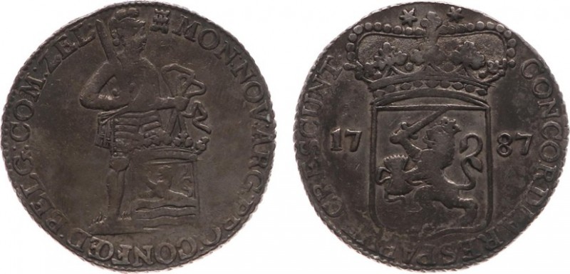 Zeeland Provincie (1580-1795) - Zilveren Dukaat 1787 (CNM 2.49.20 / Delm. 976) -...