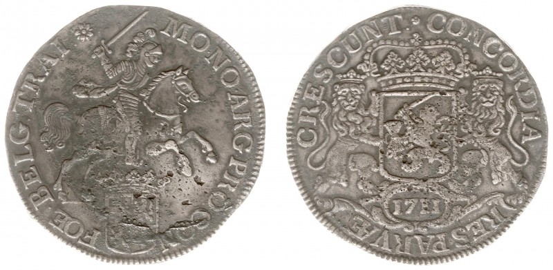 Utrecht Provincie (1581-1795) - Zilveren Rijder 1711 (Delm. 1031 /R2 / CNM 2.43....