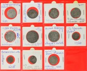 Mapje munten Provinciaal wo. Schellingen, 1/5 Philipsdaalder, 1 Gulden, 1/4 Patagon, etc. - Totaal 11 stuks