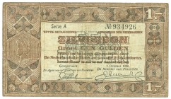 Netherlands - 1 Gulden 138 Zilverbon (Mev. 4-1b / AV 4.1a) - complete serie A-Z, 25 stuks (de I is nooit aangemaakt) - F/ZF