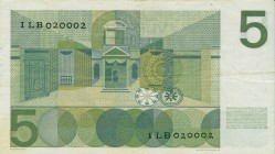 Netherlands - 5 Gulden 1966 Vondel I (Mev. 23-1a / AV 18.1a) - met leuk serienummer 1 LB 020002 en zonder punt achter IMP - ZF