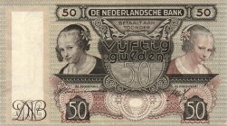 Netherlands - 50 Gulden 1941 Oestereetster (Mev. 97-1 / AV 65.1) - ZF/PR