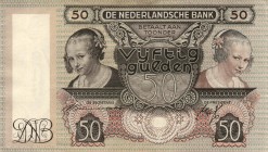 Netherlands - 50 Gulden 1941 Oestereetster (Mev. 97-1 / AV 65.1) - PR