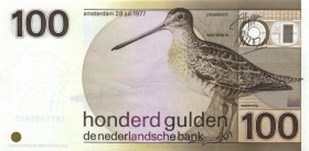 Netherlands - 100 Gulden 1977 Snip (Mev. 123-1 / AV 87.1a.1.1) - UNC