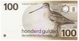 Netherlands - 100 Gulden 1977 Snip (Mev. 123-1 / AV 87.1a.1.1) - UNC