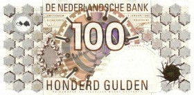 Netherlands - 100 Gulden 1992 Steenuil (Mev. 124-1b / AV 88.1d) - UNC