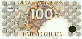 Netherlands - 100 Gulden 1992 Steenuil (Mev. 124-2a / AV 88.1b) - UNC