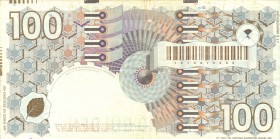 Netherlands - 100 Gulden 1992 Steenuil (Mev. 124-2b / AV 88.1c / PL 105.d) - serie 0700 - met klein copyrightteken en barcode lichtbruin - ZF-, zeldza...