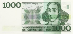 Netherlands - 1000 Gulden 1972 Spinoza (Mev. 155-1 / AV 109.2 / PL128.c) - uniforme snijtekens - UNC