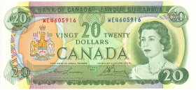 World Banknotes - Canada - 20 Dollars 1969 Queen Elizabeth II (P. 89b) - a.UNC