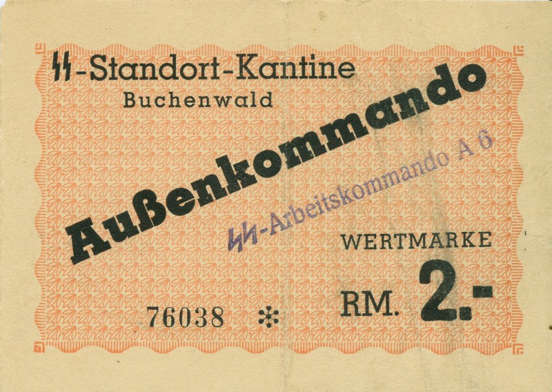 World Banknotes - Deutschland - Konzentrationslagergeld II. Weltkrieg - Buchenwa...