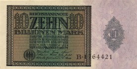 World Banknotes - Deutschland - Reichsbank (1924-1945) - 10 Billionen Mark 4.2.1924 (P. 137 / Ros. 134) - a.XF