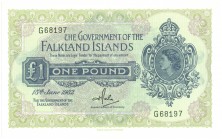 World Banknotes - Falkland Islands - 1 Pound 15.6.1982 Elizabeth II (P. 8e) - UNC