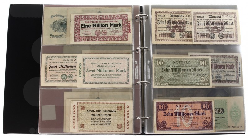 Duitsland - Large and very detailed collection of Emergency notes Germany (part ...