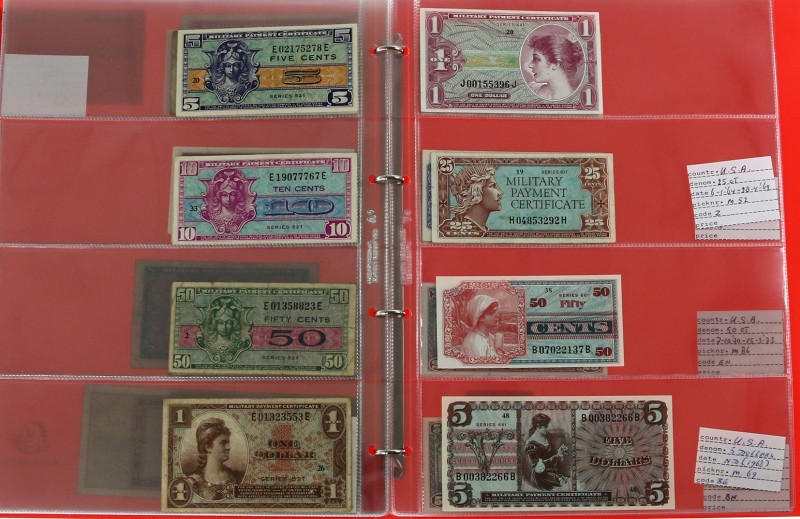 USA - Impressive Collection of ca 47 MPC's in better quality's including $5 M69 ...