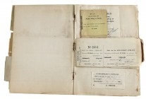 Nederland - Doosje met map bonnen m.b.t. brug- en sluisgeld periode 1929-1935 - interessant geheel.