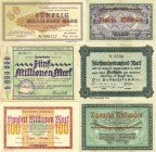 Duitsland - Box with nice and large collection emergency notes Germany (Notgeld der deutschen inflation 1923) collected based on Keller catalog, ca. 7...