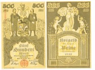 Duitsland - Box with nice collection emergency notes Germany (Notgeldscheine der deutschen inflation period 1922-1923) collected based on Müller catal...