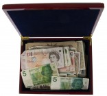 Miscellaneous - Box banknotes world including Germany, Netherlands, Belgium, Lebanon, Ukraine, England, etc.