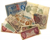 Miscellaneous - Small box banknotes world including Germany, Czechoslovakia, Indonesia, etc.