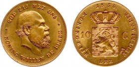 Netherlands - Gouden Tientjes 1875-1933 - 10 Gulden 1875 - Goud - ZF+
